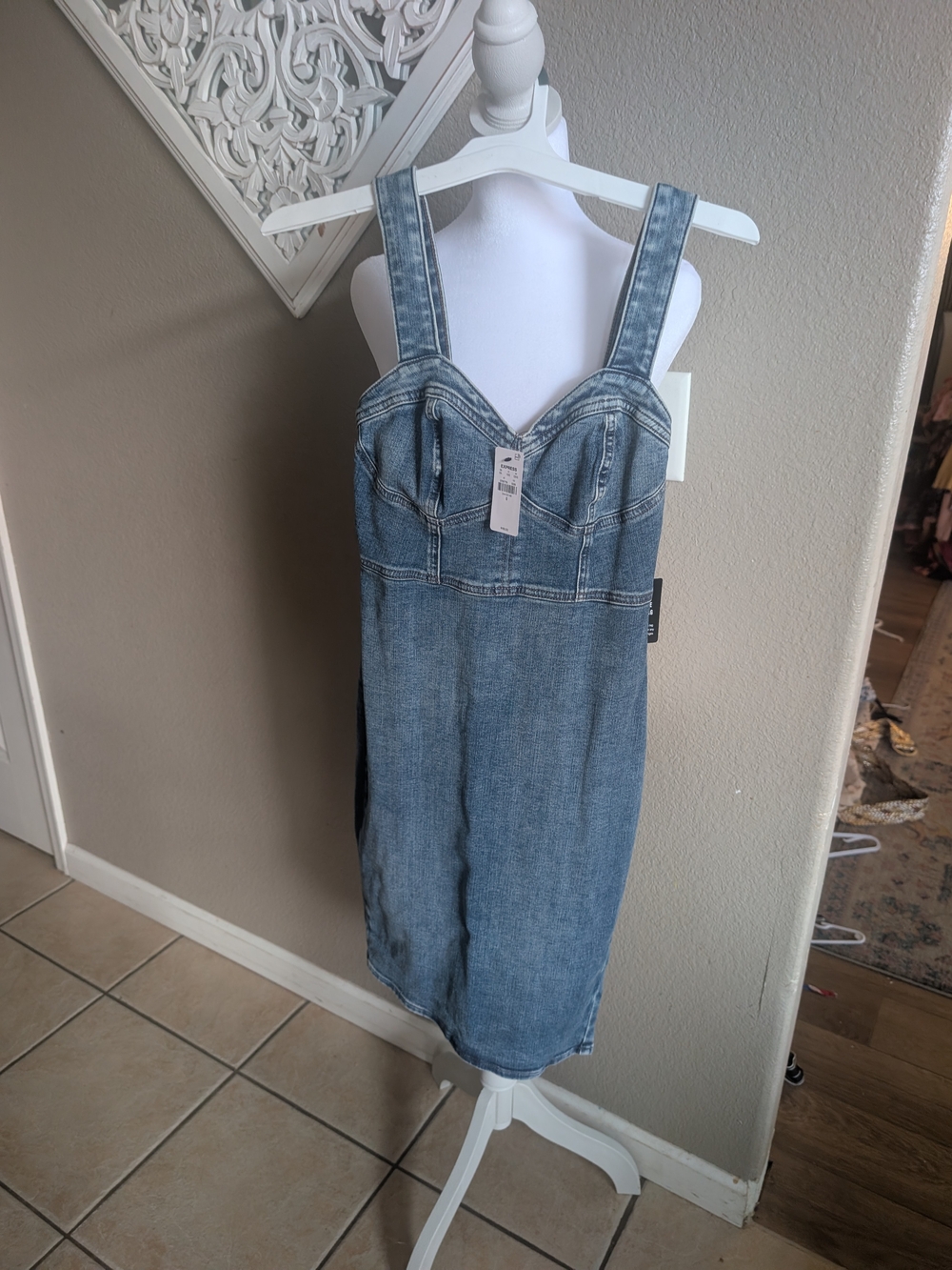 Express Denim Dress 0